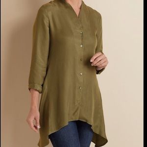 Soft surroundings Laurel Tunic Top NEW